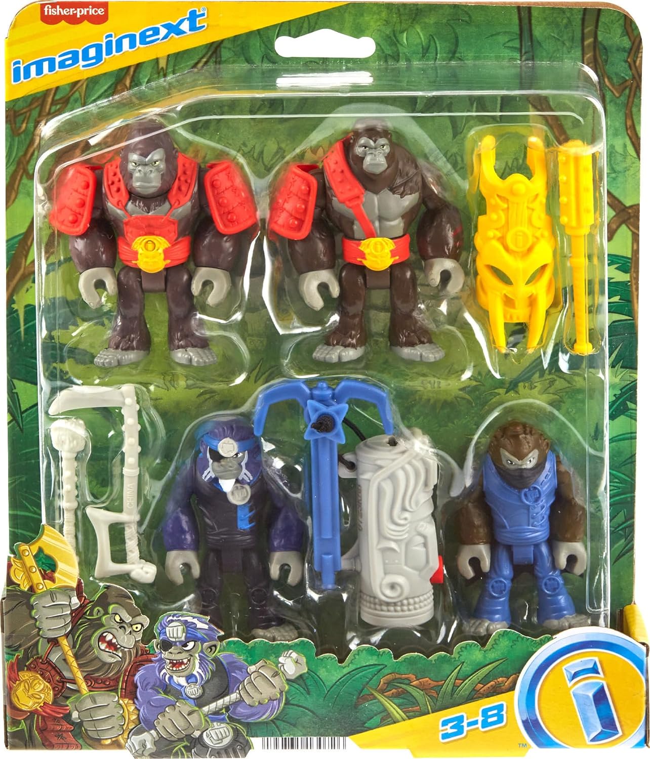 Fisher-Price Monkey & Gorilla Figure Set Review