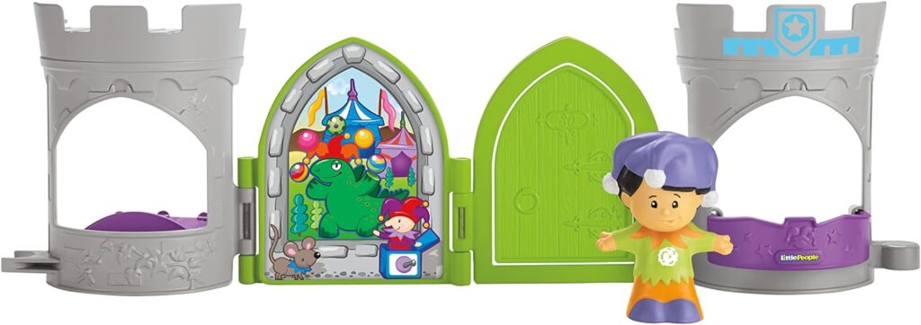 Fisher-Price Little People Jester Pop Open Castle