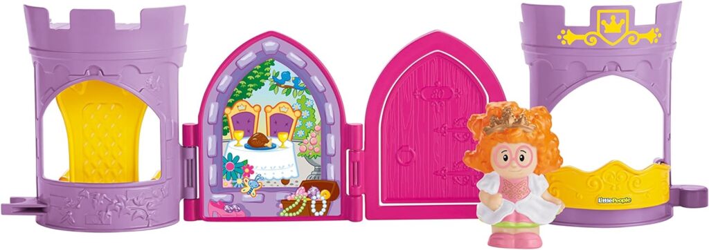 Fisher-Price Little People Queen Pop Open Castle