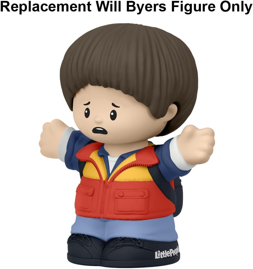 Fisher-Price Replacement Part Little People Playset Inspired by Stranger Things Castle Byers HTP36 - Replacement Will Byers Figure