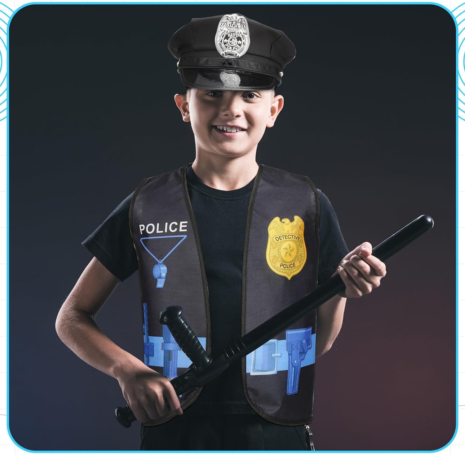 Kids Police Costume Set Review