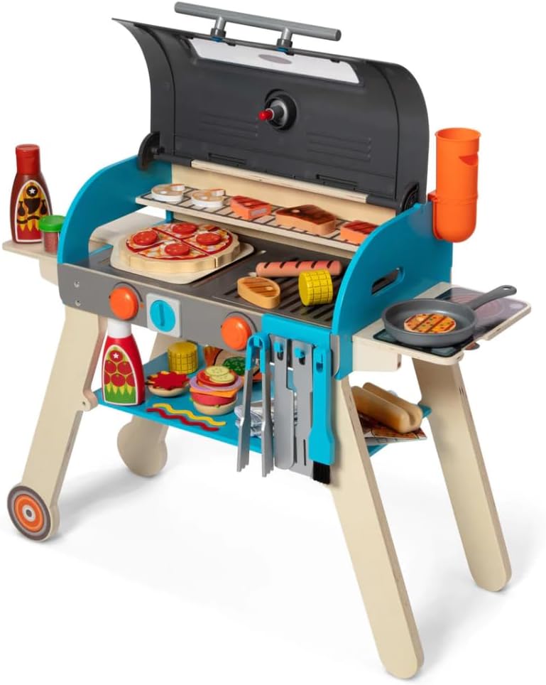 Melissa & Doug Wooden Deluxe Barbecue Grill Review