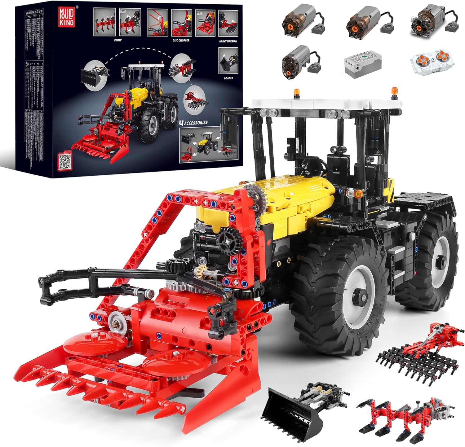 Mould King 4 in 1 Technic Tractor Review