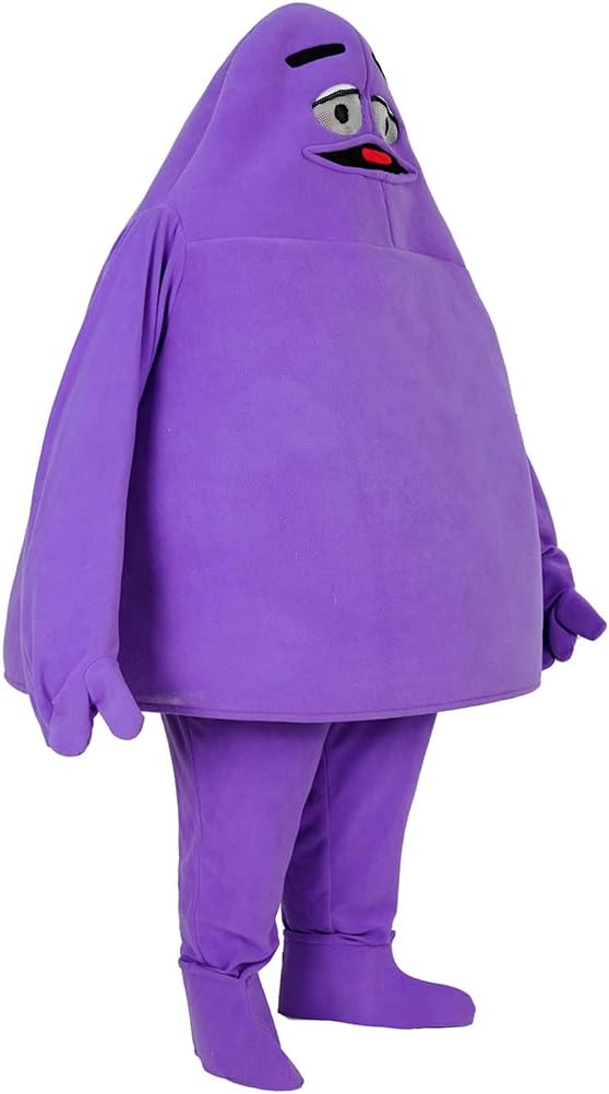 Purple Grimace Costume Suit Review