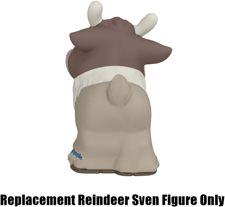 Replacement Part for Fisher-Price Little-People Carry Along Castle Case Playset - HMX76 - Replacement Reindeer Sven Figure - Inspired by Disney Frozen Movie