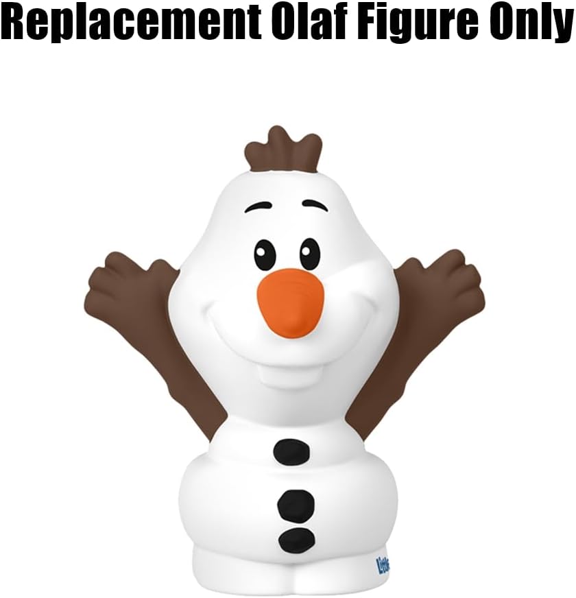 Replacement Part for Fisher-Price Little-People Carry Along Castle Case Playset - HMX76 ~ Replacement Snowman Olaf Figure ~ Inspired by Disney Frozen Movie