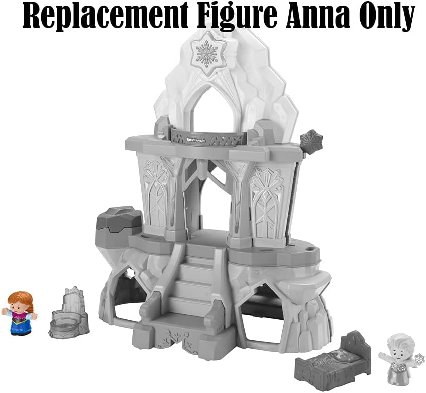 Replacement Part for Fisher-Price Little People Deluxe Frozen Castle - GWD33 ~ Replacement Princess Anna Figure