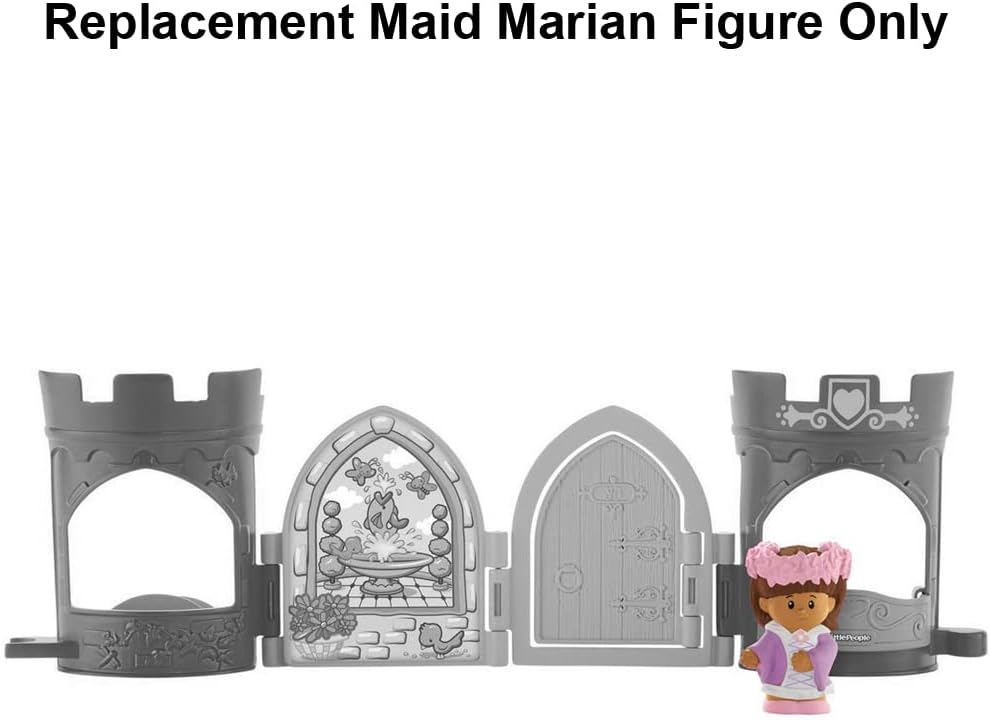 Replacement Part for Fisher-Price Little People Maid Marian Pop Open Castle Playset - BMK98 ~ Replacement Maid Marian Figure