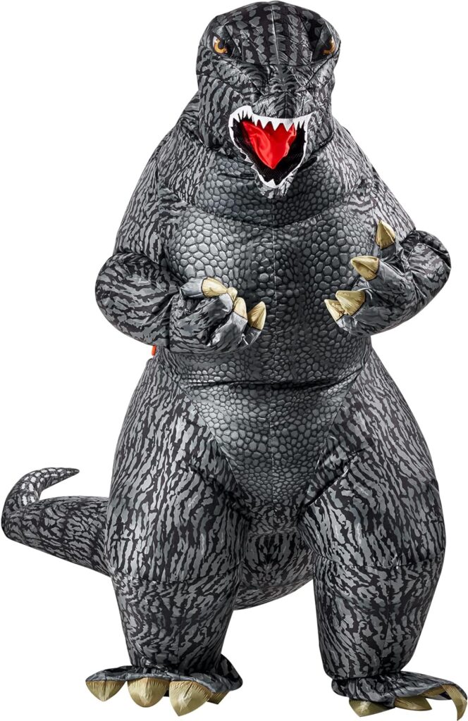 Rubies Childs Godzilla Classic Godzilla Inflatable Costume, As Shown, One Size Large