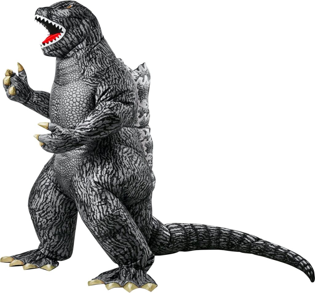 Rubies Childs Godzilla Classic Godzilla Inflatable Costume, As Shown, One Size Large