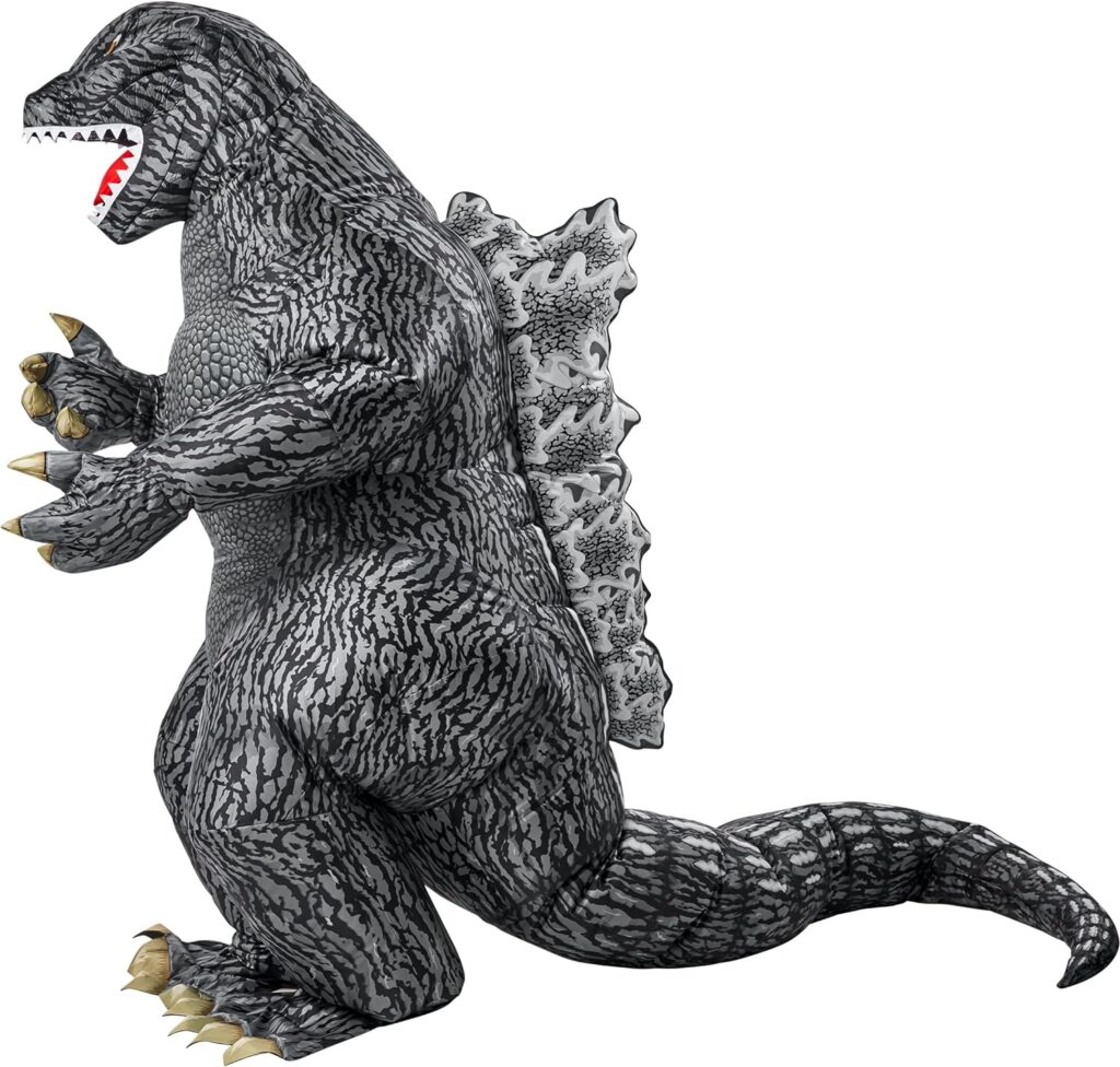 Rubies Childs Godzilla Classic Godzilla Inflatable Costume, As Shown, One Size Large