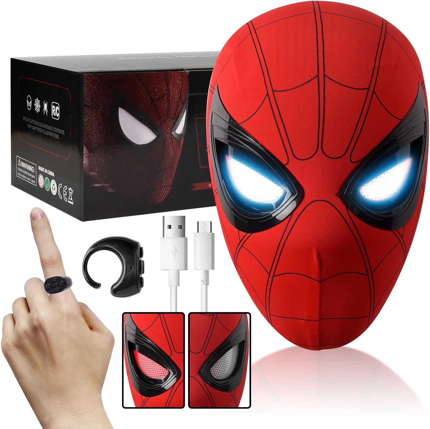 Spider Hero Mask Toy Review