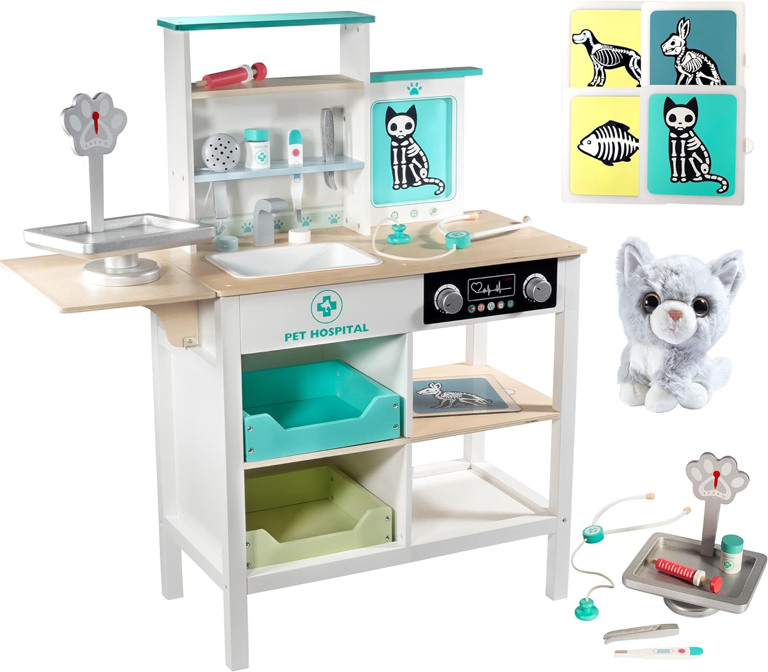 Vet Center Pretend Pet Hospital Playset review