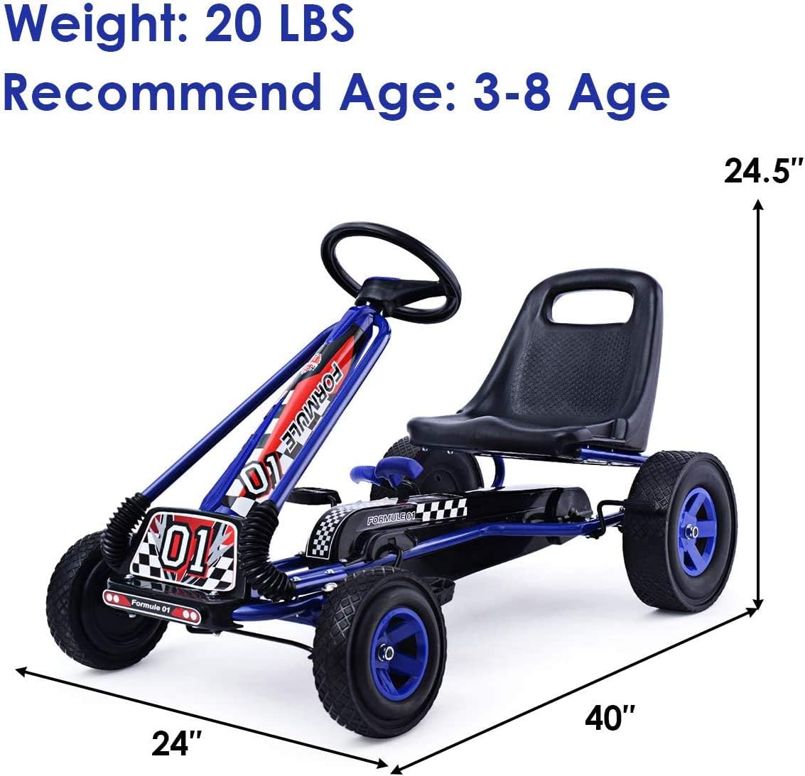 ARLIME Children Pedal Go Kart Review