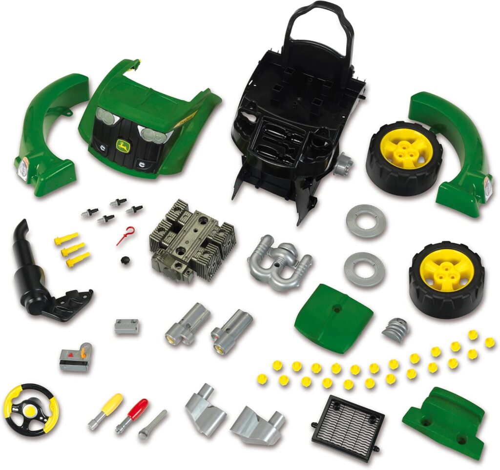 Klein Theo John Deere Engine Premium Toys for Kids Ages 3 Years  Up