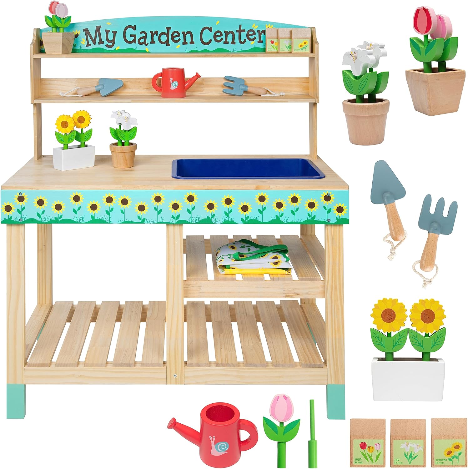 Wooden Toy Gardening Center Indoor Playset Review